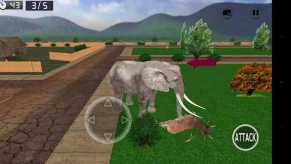 Angry Elephant Attack स्क्रीनशॉट 4