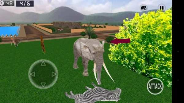 Angry Elephant Attack स्क्रीनशॉट 6