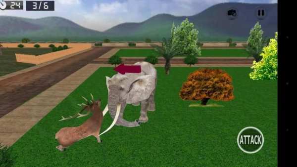 Angry Elephant Attack स्क्रीनशॉट 1