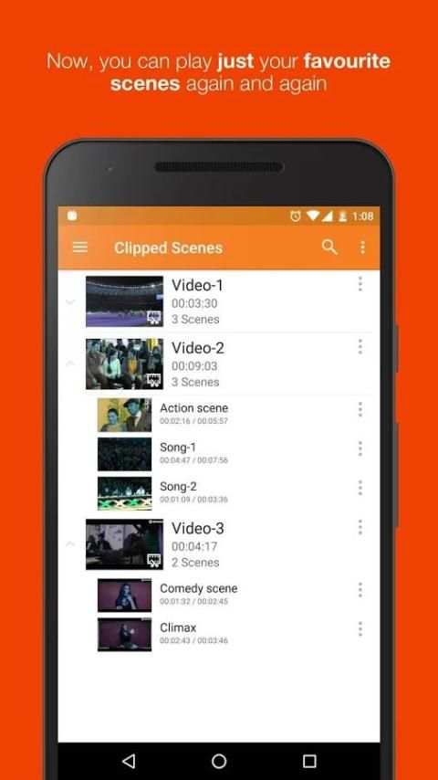 HD Video Player 5 تصوير الشاشة