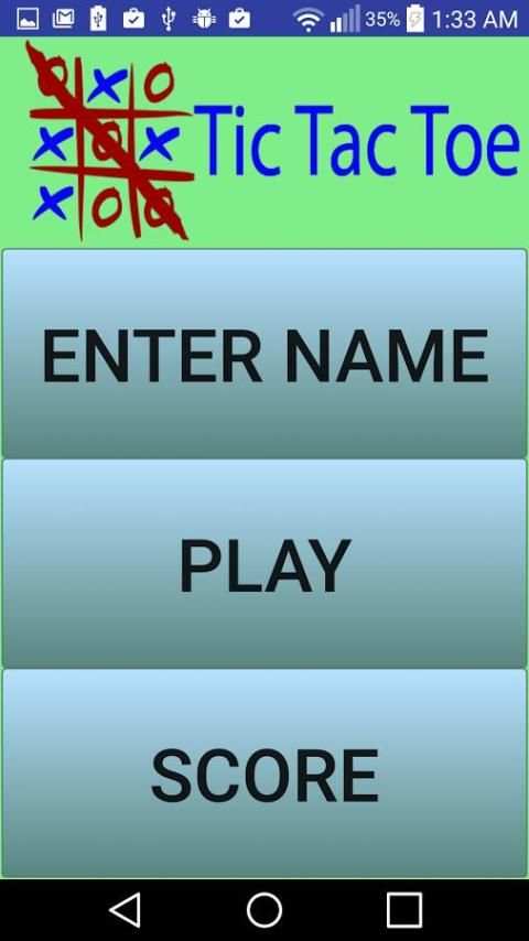 Two Player Tic Tac Toe screenshot 3