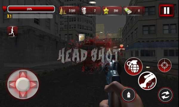 Zombie Kota Striker screenshot 1