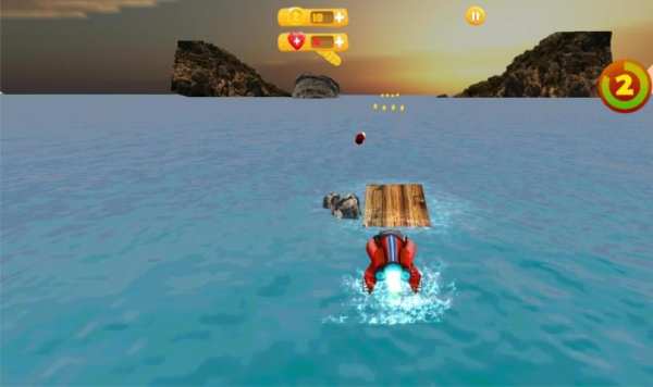 Dash Boat Speed Racing screenshot 1