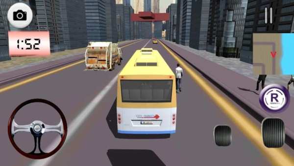 Bus Driving 3D स्क्रीनशॉट 5