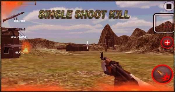 Commando Shooter Sniper X:WW2 screenshot 1