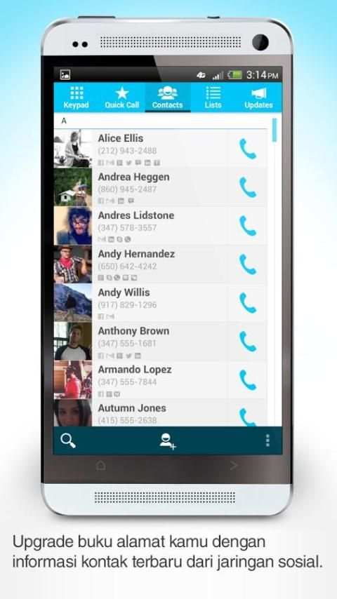 Contactive - Caller ID Dialer screenshot 3