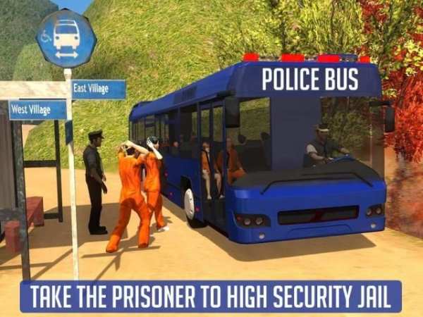 Police Bus Prisoner Transport screenshot 6