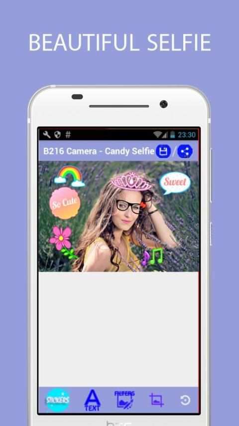 B216 Camera - Candy Selfie скриншот 6