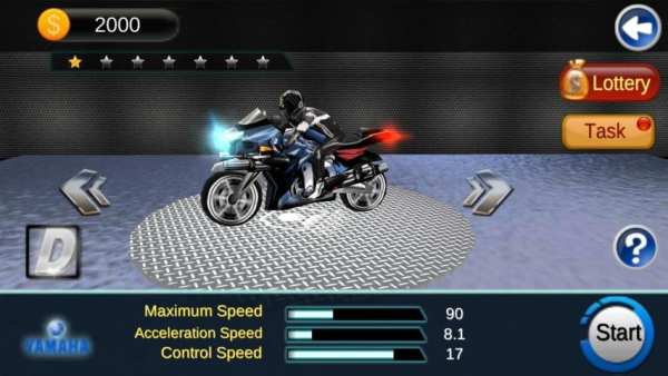 мотогонки - Moto Racing 3D скриншот 2