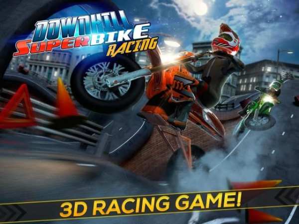 Downhill Super Bike Racing 3D screenshot 8