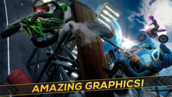 Downhill Super Bike Racing 3D screenshot 2