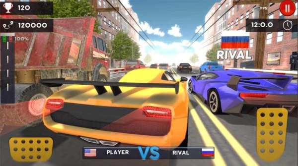 SPEED RACING : ARCADE RACING screenshot 4