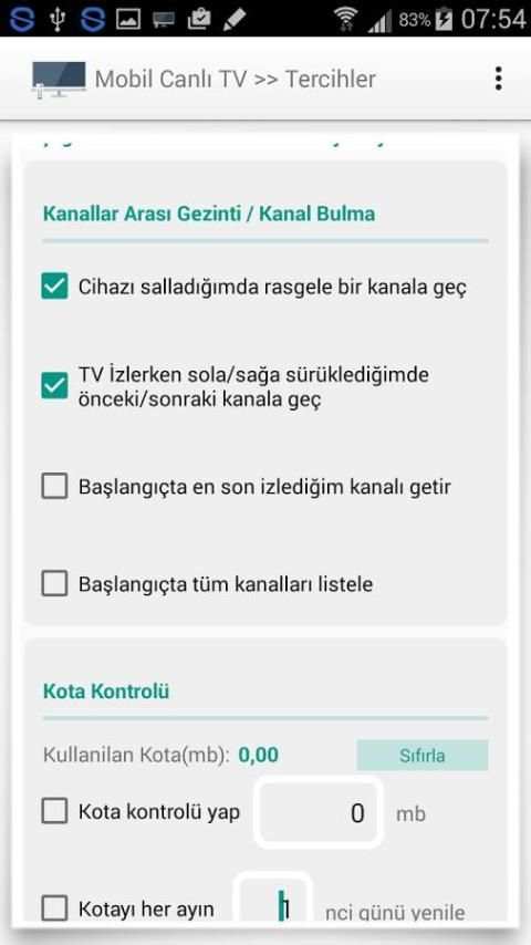 Mobil Canlı Televizyon скриншот 3