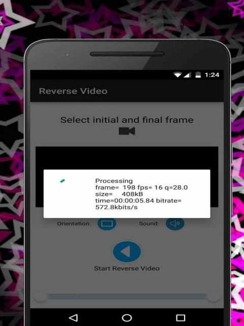 Reverse video fx screenshot 3