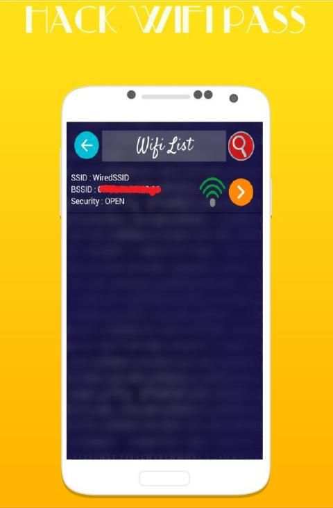 Wifi Password Hack Simulated 4 تصوير الشاشة