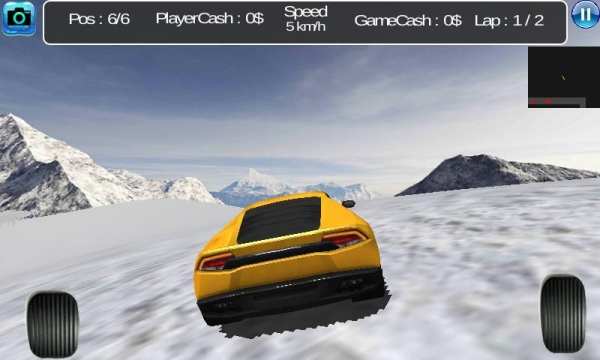 Real Snow Car Racing 2016 2 تصوير الشاشة