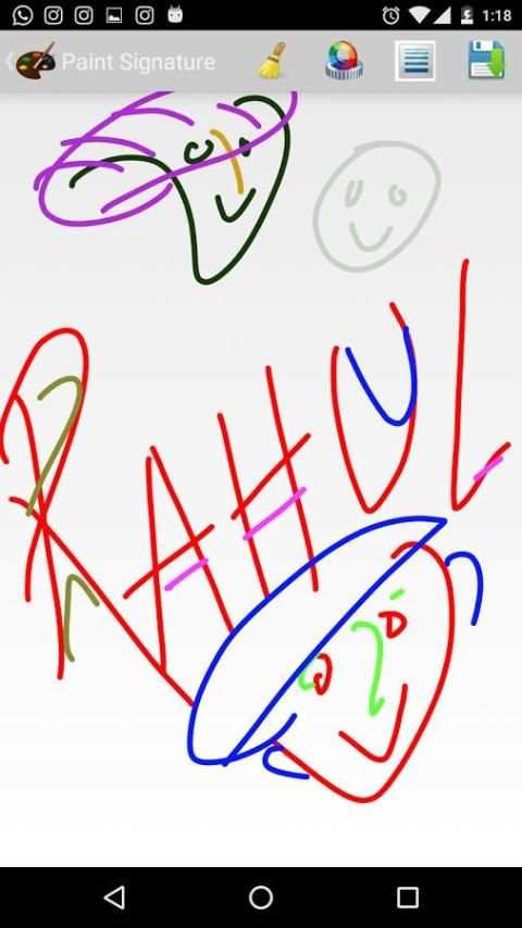 Paint Signature скриншот 5