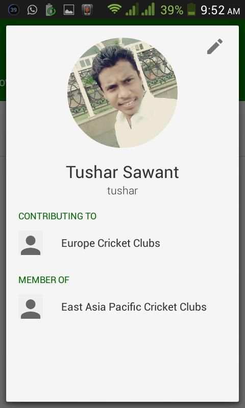 Global Cricket Community स्क्रीनशॉट 3