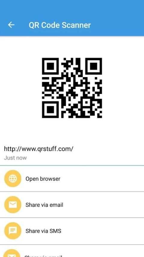 Qr Code Scanner Free 1 تصوير الشاشة