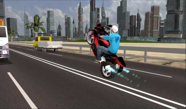 Highway Speed Bike Racing स्क्रीनशॉट 3
