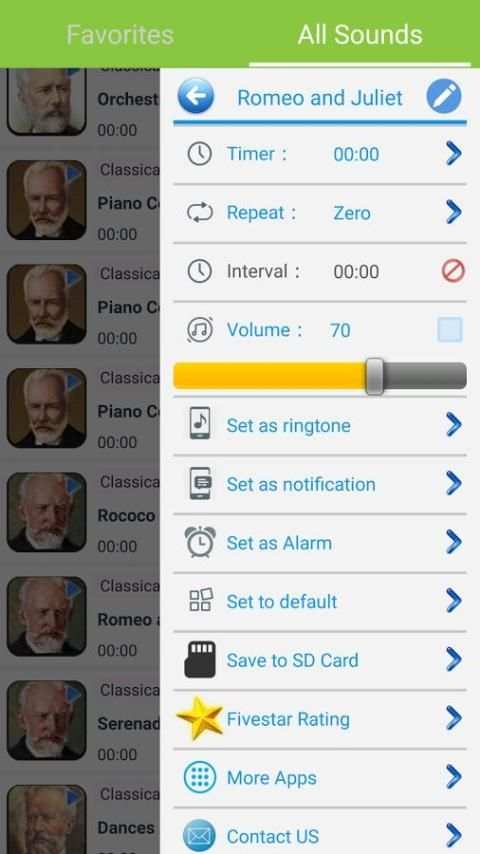 Classical Music Tchaikovsky screenshot 2