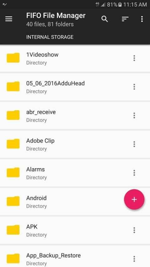 FIFO File Manager screenshot 3