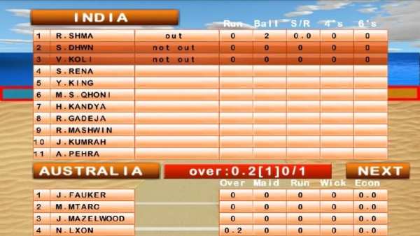 Beach Cricket 2016! screenshot 2
