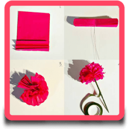 DIY Paper Flower Craft Идея иконка