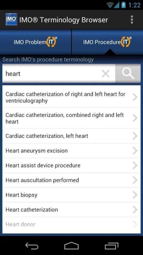 IMO Terminology Browser 2 تصوير الشاشة