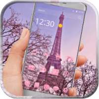 Pink Eiffel Tower on 9Apps