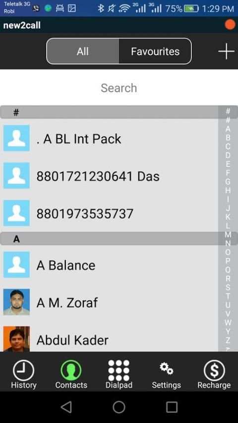 New2call स्क्रीनशॉट 4