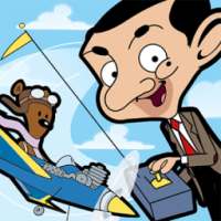 Mr Bean main Pesawat remote