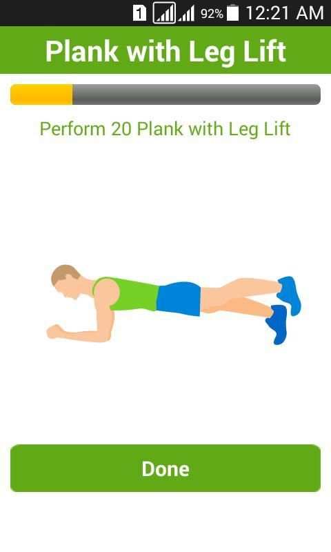 Exercises Abdominales Glutes скриншот 3