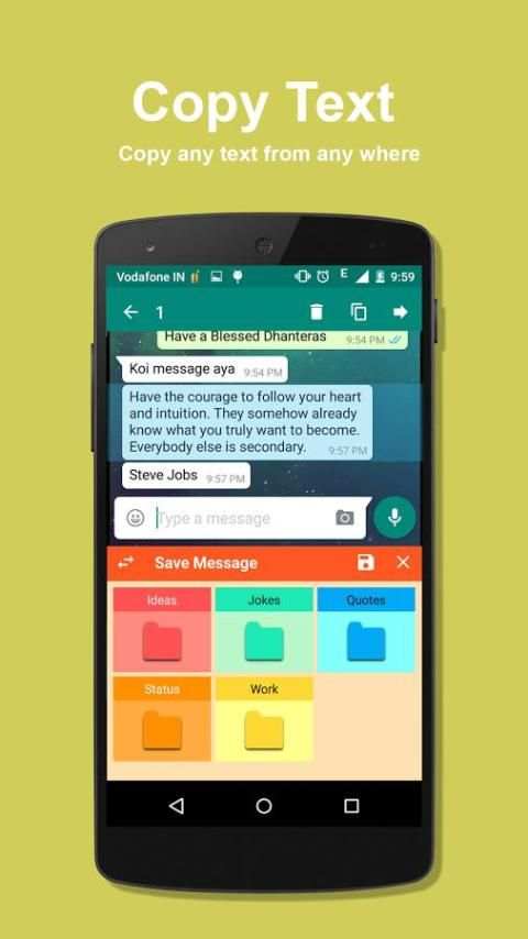 Texa : Quick Text Saver 4 تصوير الشاشة