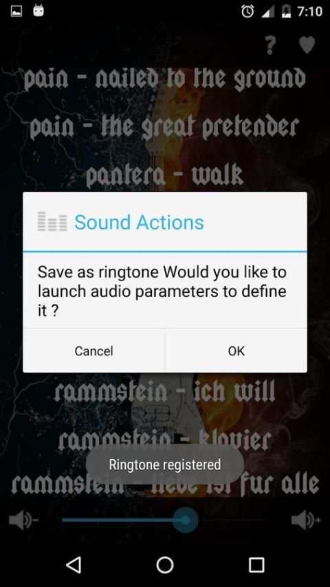 Metal Music Ringtones 100+ 1 تصوير الشاشة