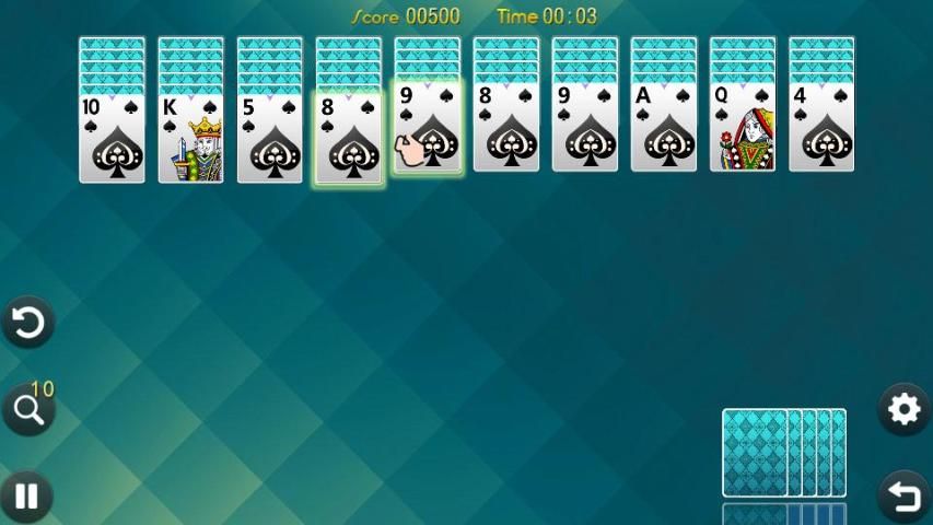 Opera laba-Laba Solitaire 4in1 screenshot 2