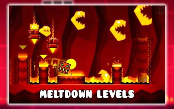 Angry Geometry Meltdown Rush скриншот 2
