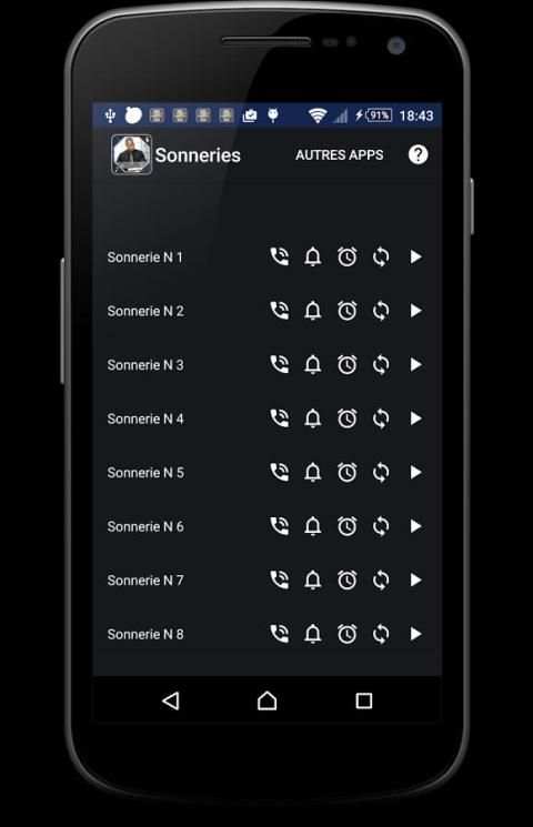 Sonnerie Professionnel Gratuit screenshot 4