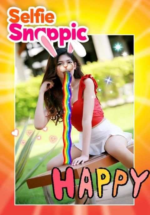 Selfie Snappic Photo Editor 1 تصوير الشاشة