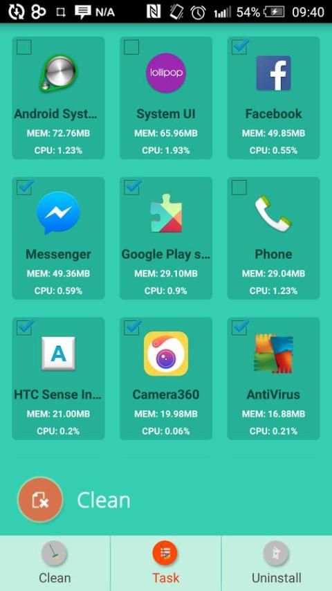 RAM Speed Booster screenshot 2