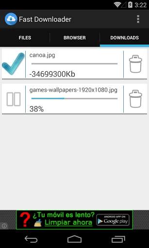 Скачать файлы быстро screenshot 1