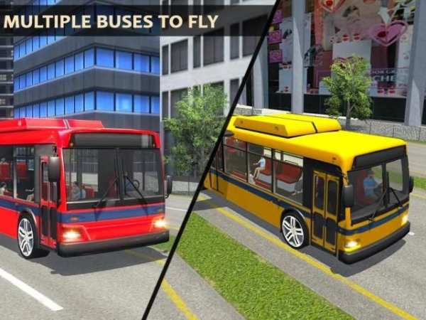 Flying Coach Bus Pilot 3D 2016 screenshot 11