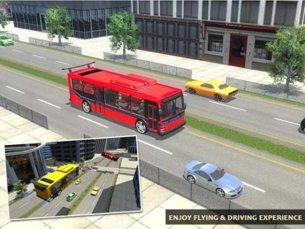 Flying Coach Bus Pilot 3D 2016 screenshot 5