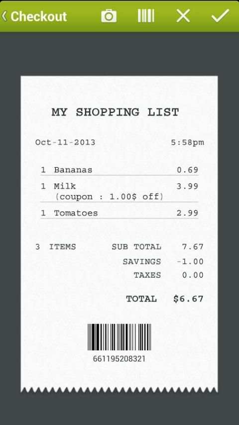 Grocery King Shop List Free screenshot 5