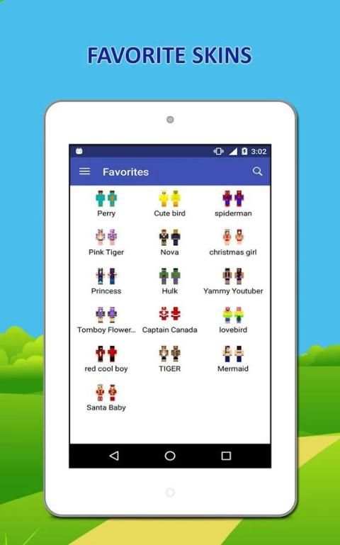 Custom Skins for Minecraft PE screenshot 1