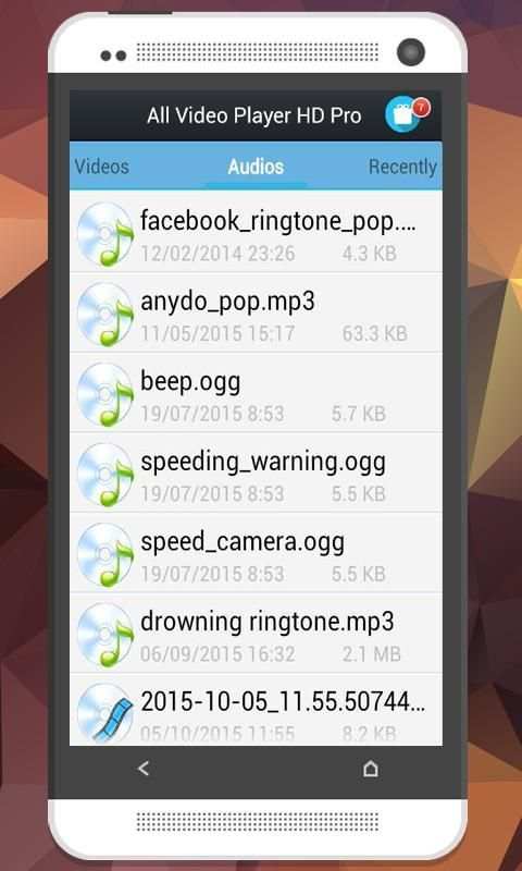 All Video Player HD Pro скриншот 2