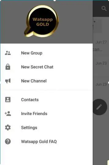 Watsapp Gold screenshot 1