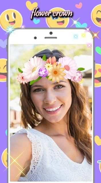 Collage Filters Flower Crown 8 تصوير الشاشة