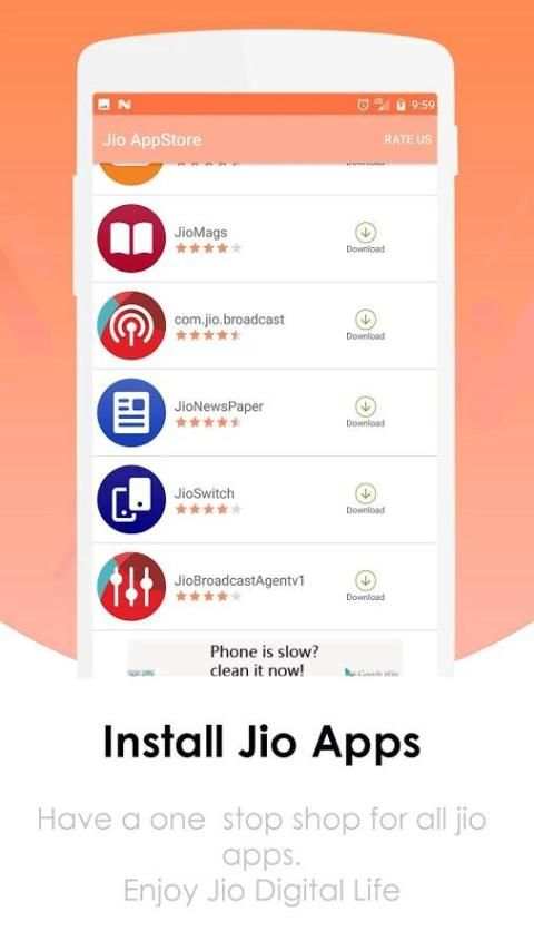 MyJio Apps Store स्क्रीनशॉट 2