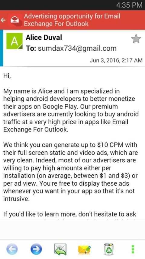 Sync Gmail - Android App скриншот 6